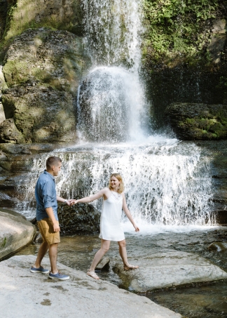 Syracuse NY Waterfall Engagement Session B.Fotographic32